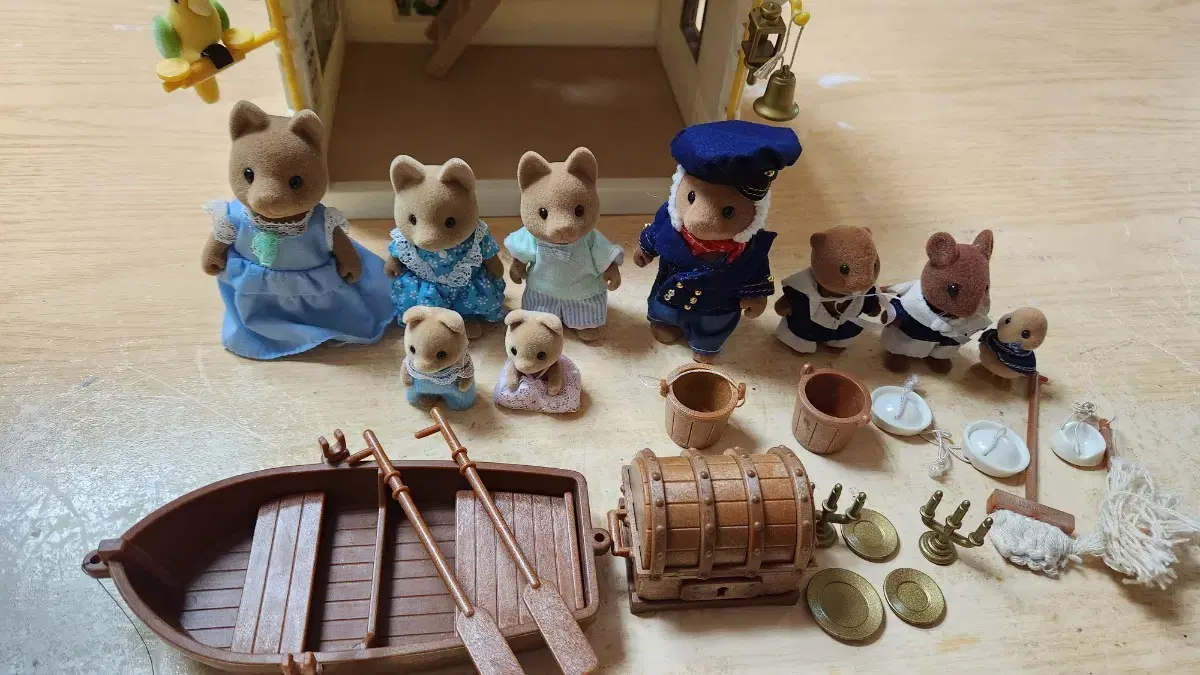 Sylvanian Rockkeeper Sea Dog Family Crew Set