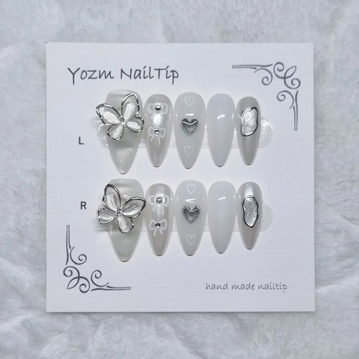 Yozm NailTip 진주나비