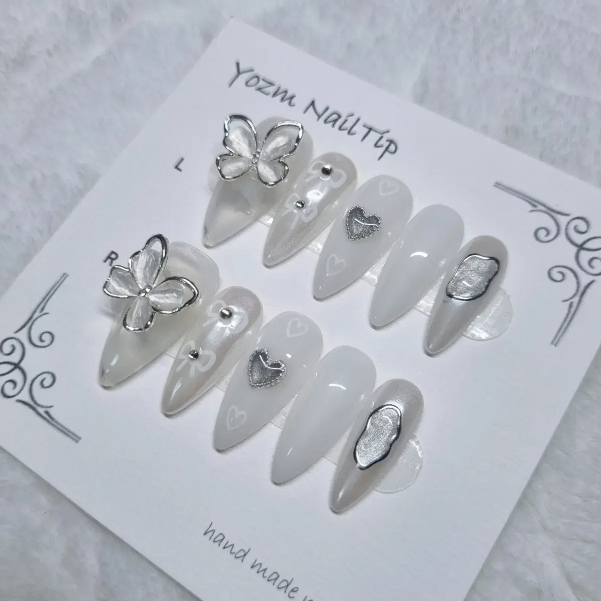 Yozm NailTip 진주나비