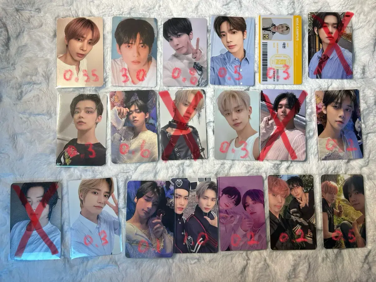 txt album photocard ld unit photocard wts soobinyeonjun beomgyu taehyun hueningkai