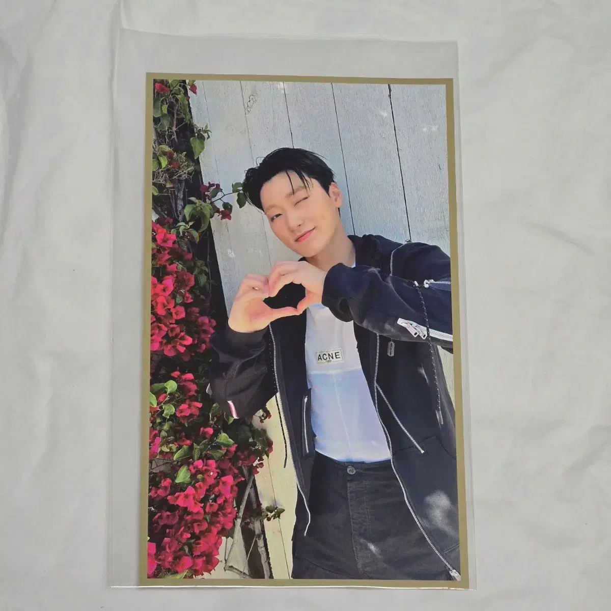 Ateez pop up postcard san pre-order benefit Choi San