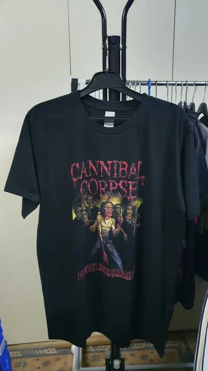 새상품)Cannibal Corpse(캐니벌콥스)반팔티셔츠 코튼100