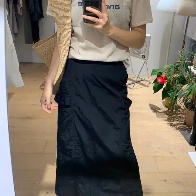 미뉴에트 bijou cargo skirts