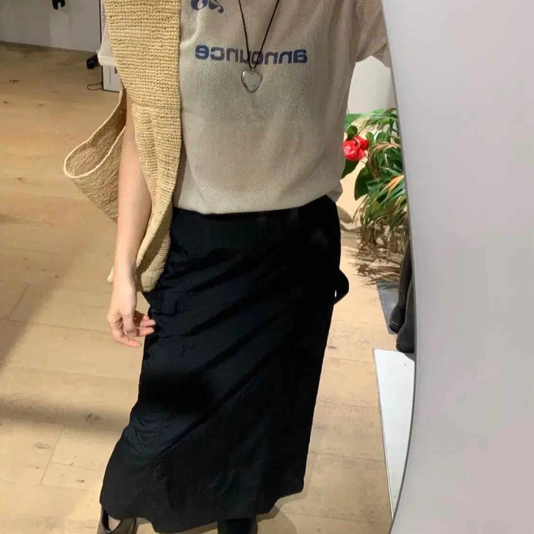 미뉴에트 bijou cargo skirts