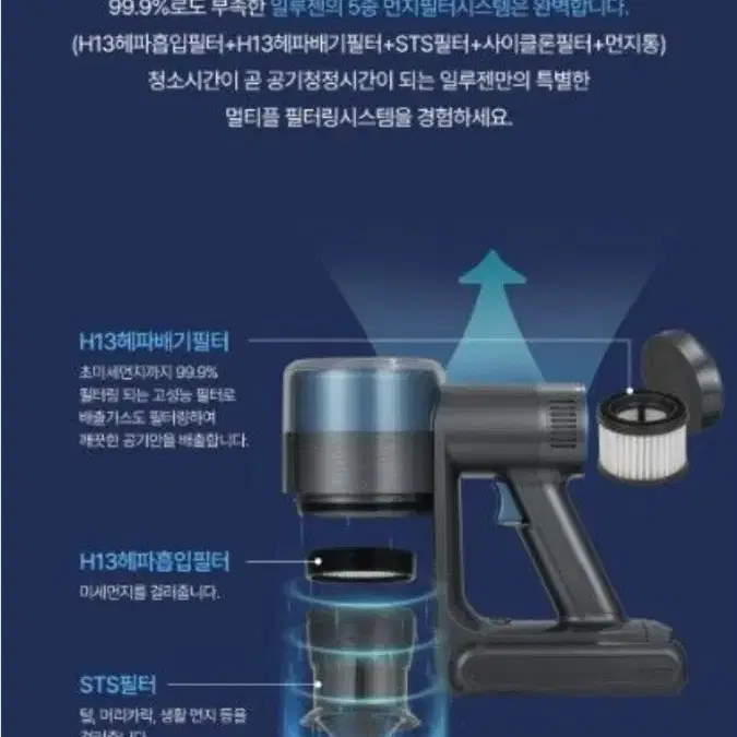 [가이타이너] 엑스퍼트 BLDC 무선 진공 청소기 (GTLVC-5000)