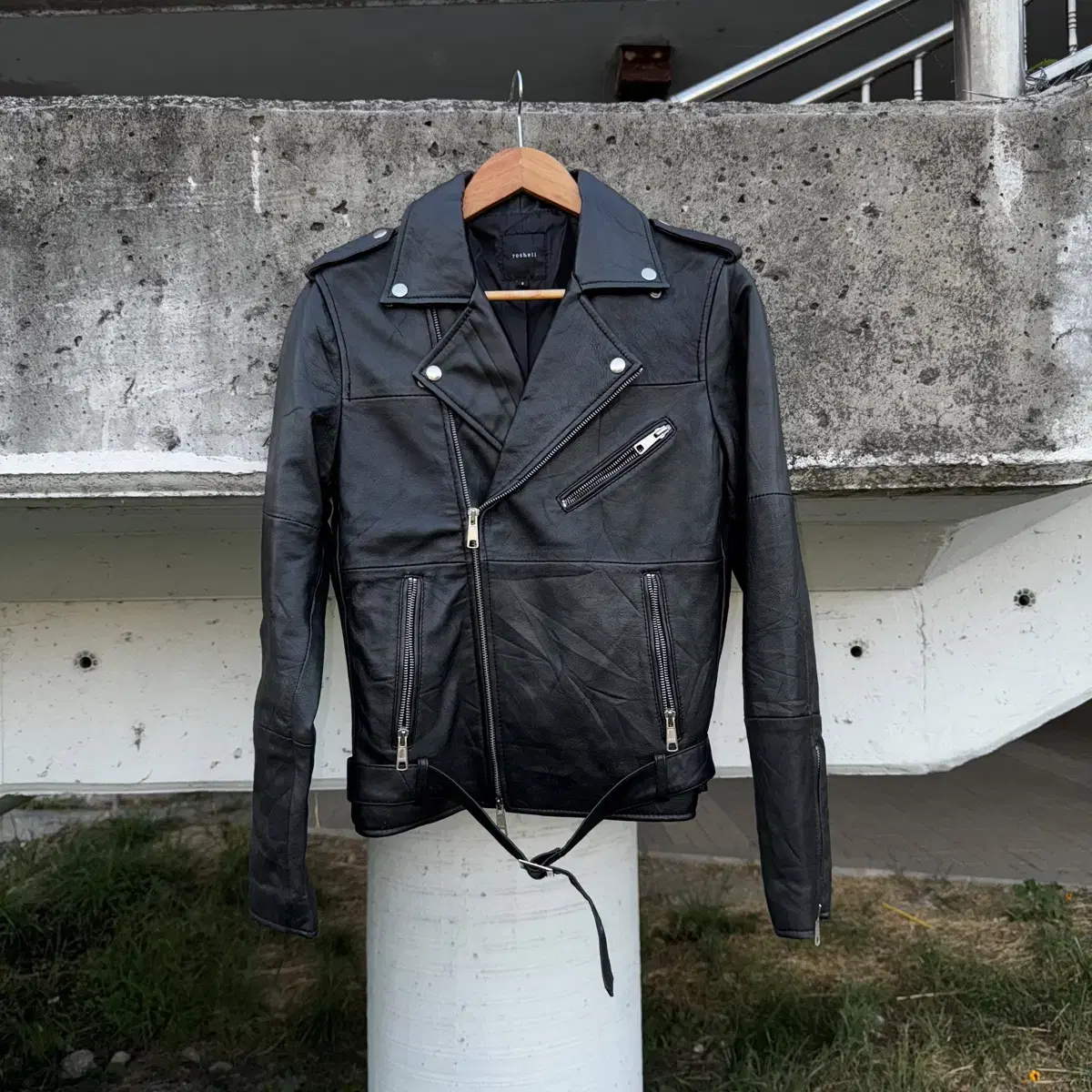 roshell leather jacket S