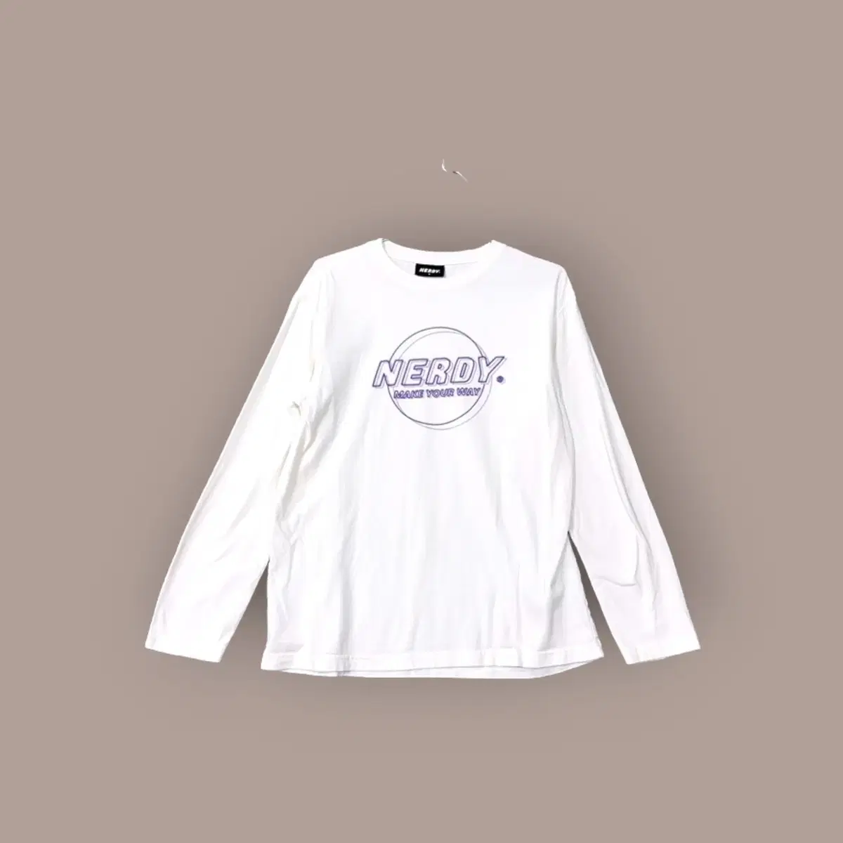 [Noodle] Purplogo Long Sleeve Tee S