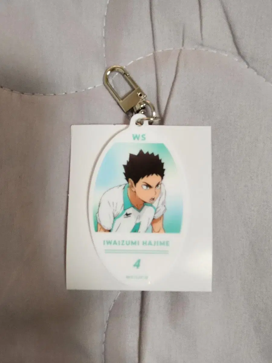 Haikyuu Trading Circle Keyring