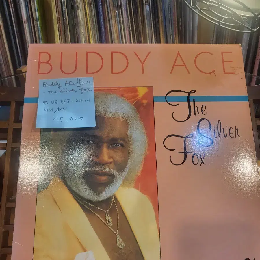 Buddy Ace.silver fox.93.us. blues lp