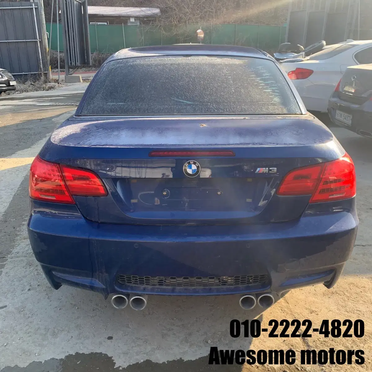 BMW M3 컨버터블 E93 495922 2013년식 분해 판매합니다