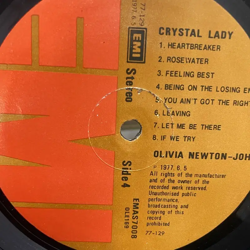 OLIVIA NETON JOHN  LP / AA2610