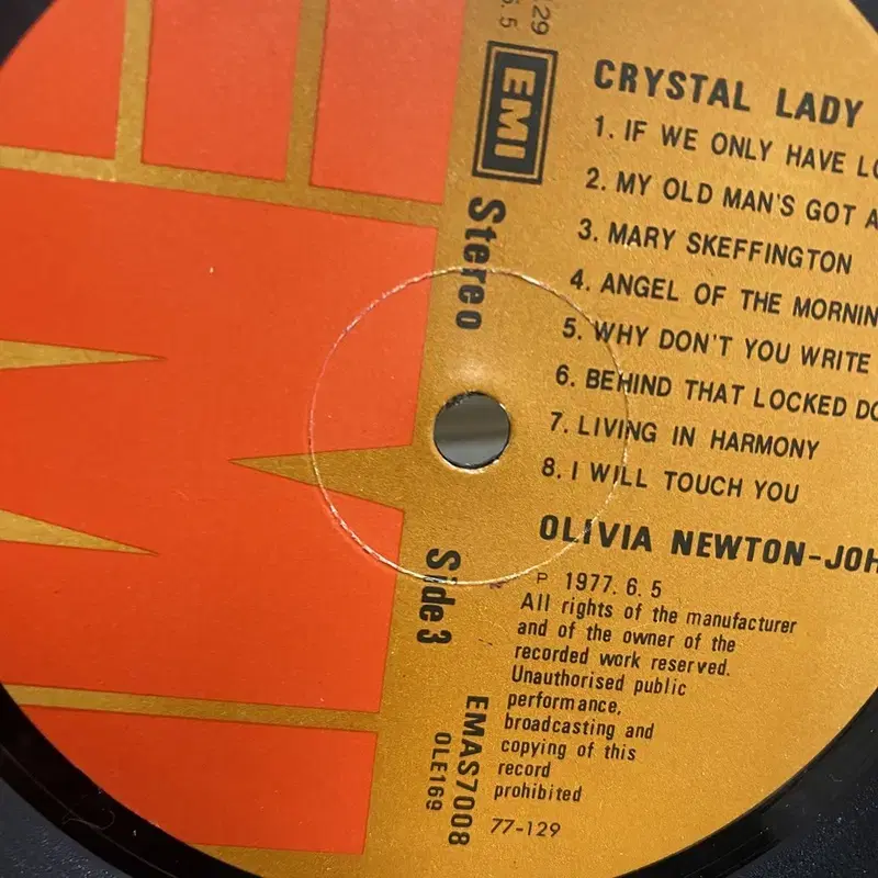 OLIVIA NETON JOHN  LP / AA2610