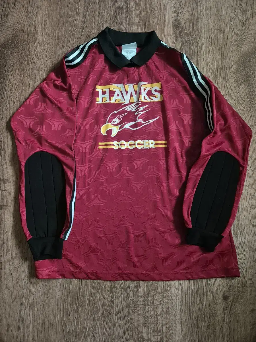 80s Adidas 아디다스 Hawks soccer 키퍼 유니폼