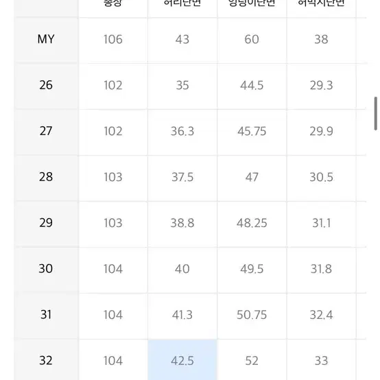 무탠다드 세미 와이드 슬랙스 32