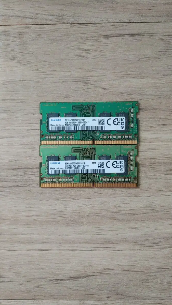 노트북용 ddr4 4g