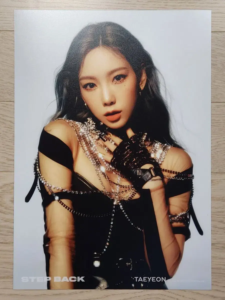 Taeyeon God the Beat Step Back A4 Photo Official Goods