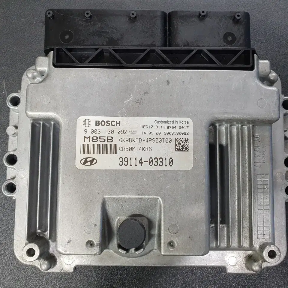 엑센트1.4L 카파엔진 ECU(초기화+즉시작동) 39114-03310