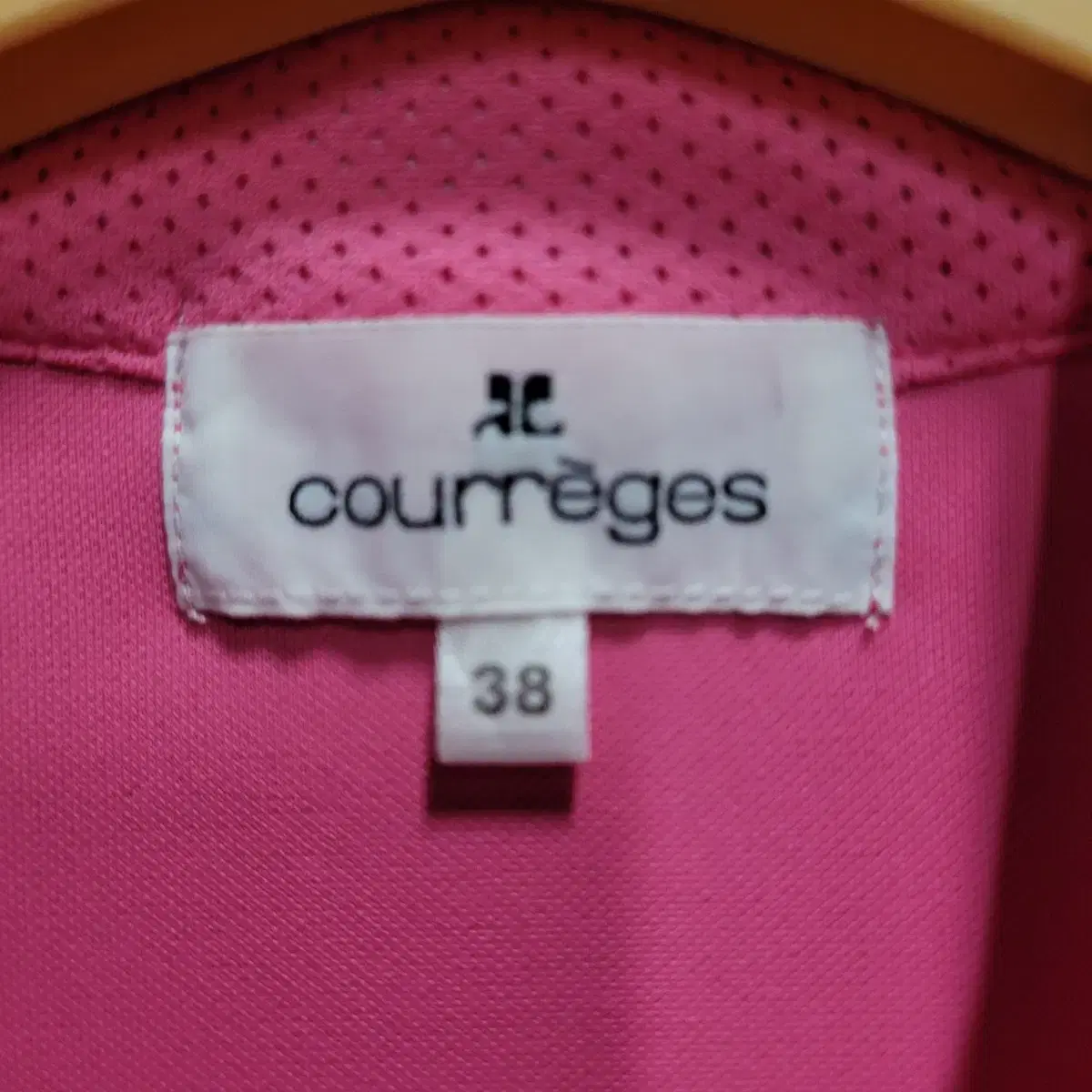 courreges 꾸레쥬 빅로고 하프집업(무료배송)