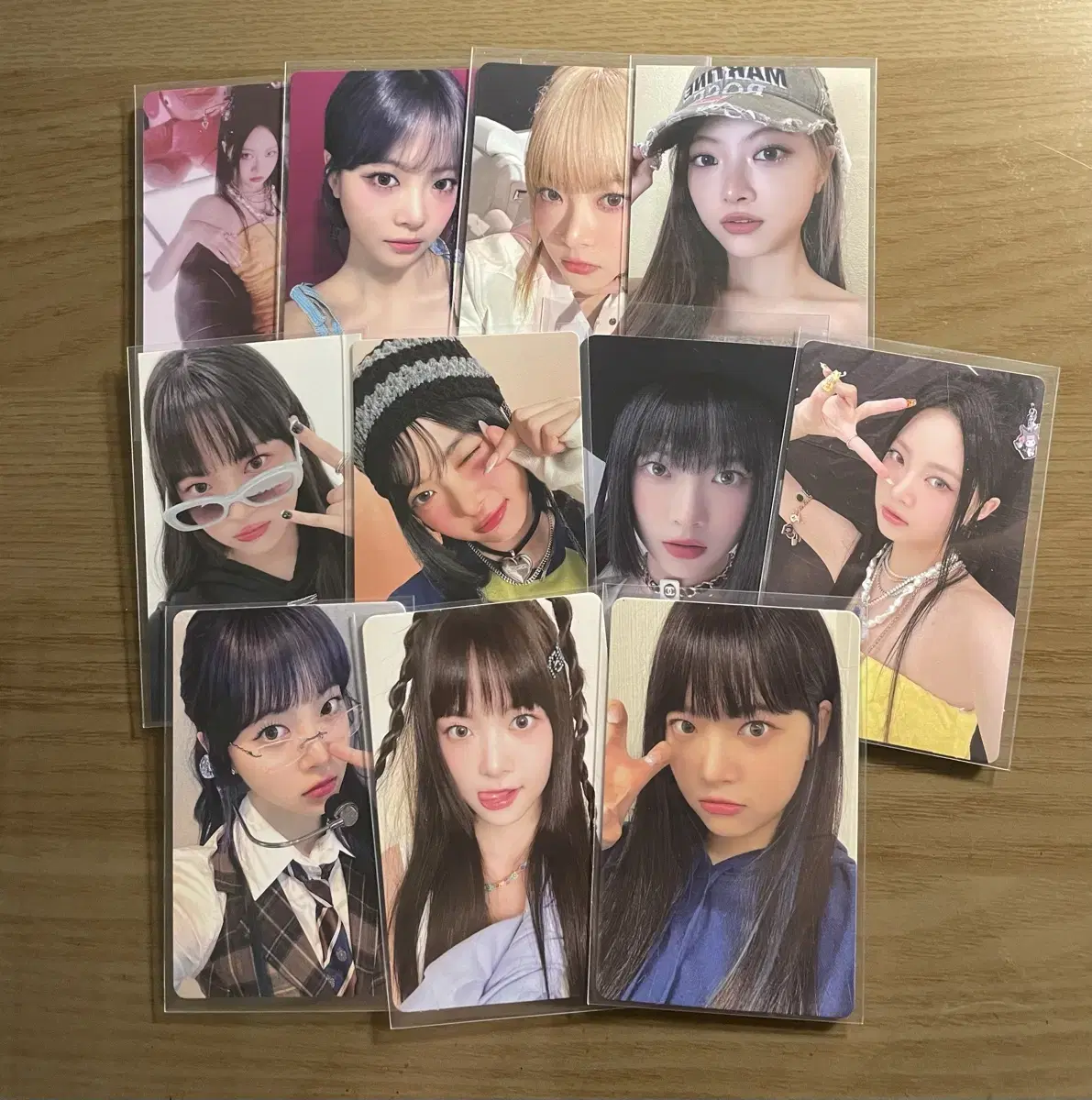 le sserafim hong eunchae photocard bulk sell unreleased photocard broadcast e.ji