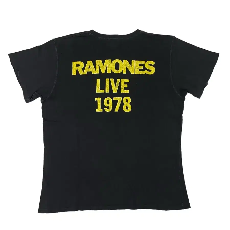 메이드원 Ramones T-Shirts Coal Pigment L