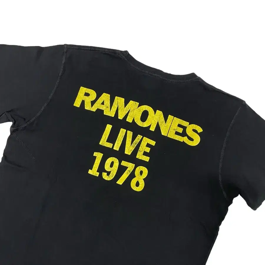 메이드원 Ramones T-Shirts Coal Pigment L