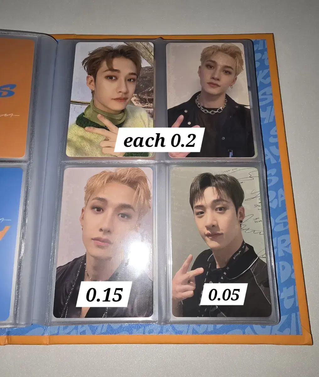 Straykids Bang Chan, Changbin, han ThreeRacha Photo Card