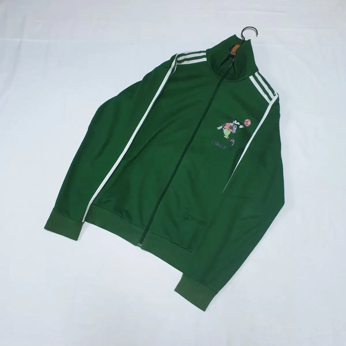 adidas Green Goofy Tracktop Jersey