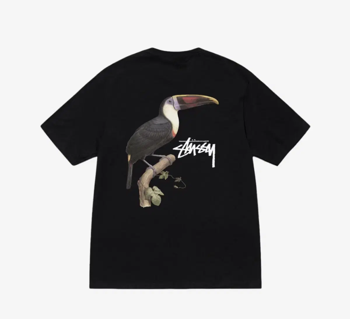 [New] Stussy Tucan T-Shirt Black M