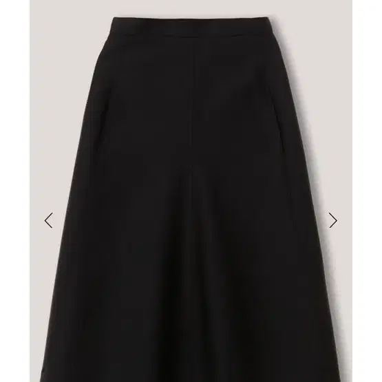 Le17septembre A-LINE WOOL SILK MID SKIRT