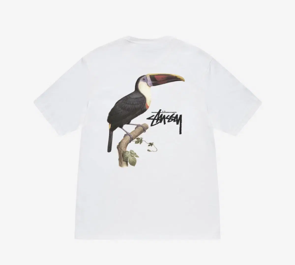 [New] Stussy Tucan T-Shirt White M