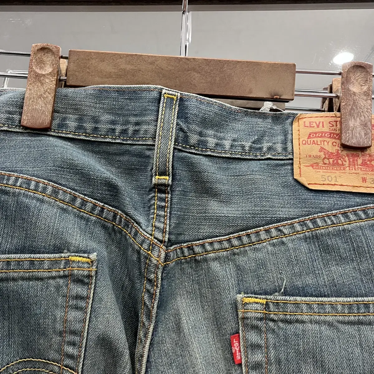 00s Levis 리바이스 501 데님 팬츠 (31-32inch)