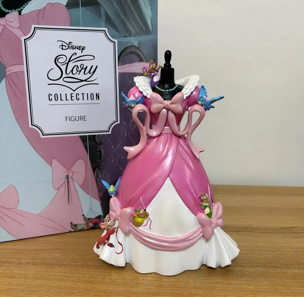 Disney Cinderella Pink Dress Figure (sale)