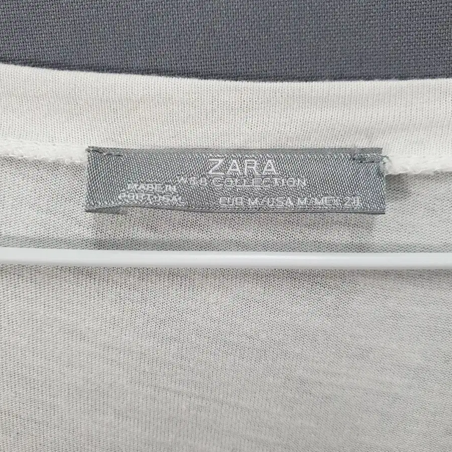 ZARA 자라 스튜디오 긴팔 티셔츠 화이트(L)