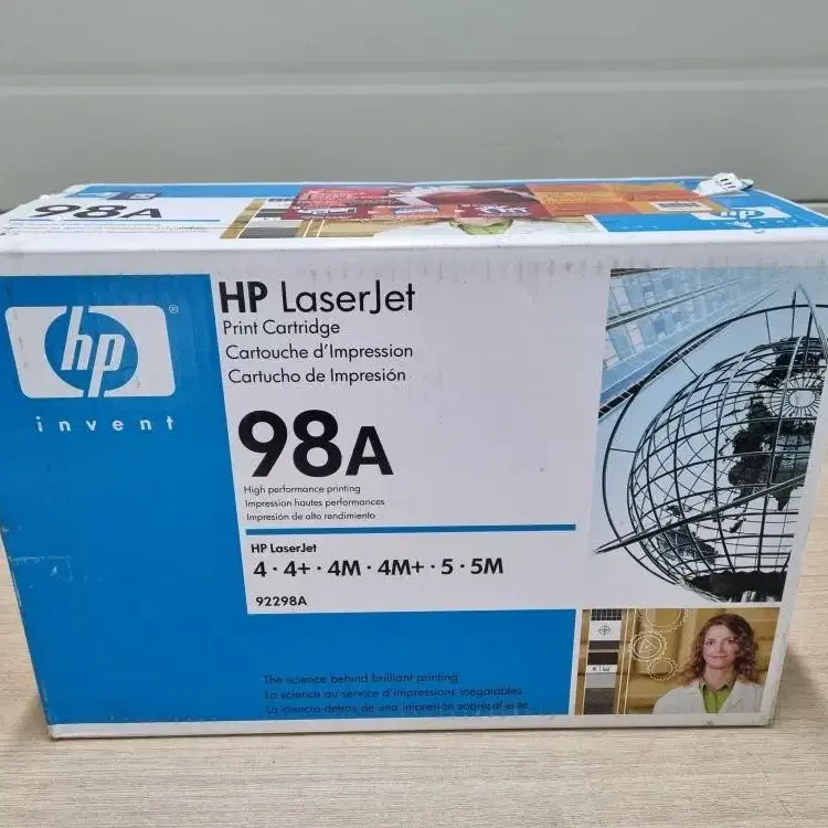 HP Laserjet Print 카트리지 98A 92298A(미사용).