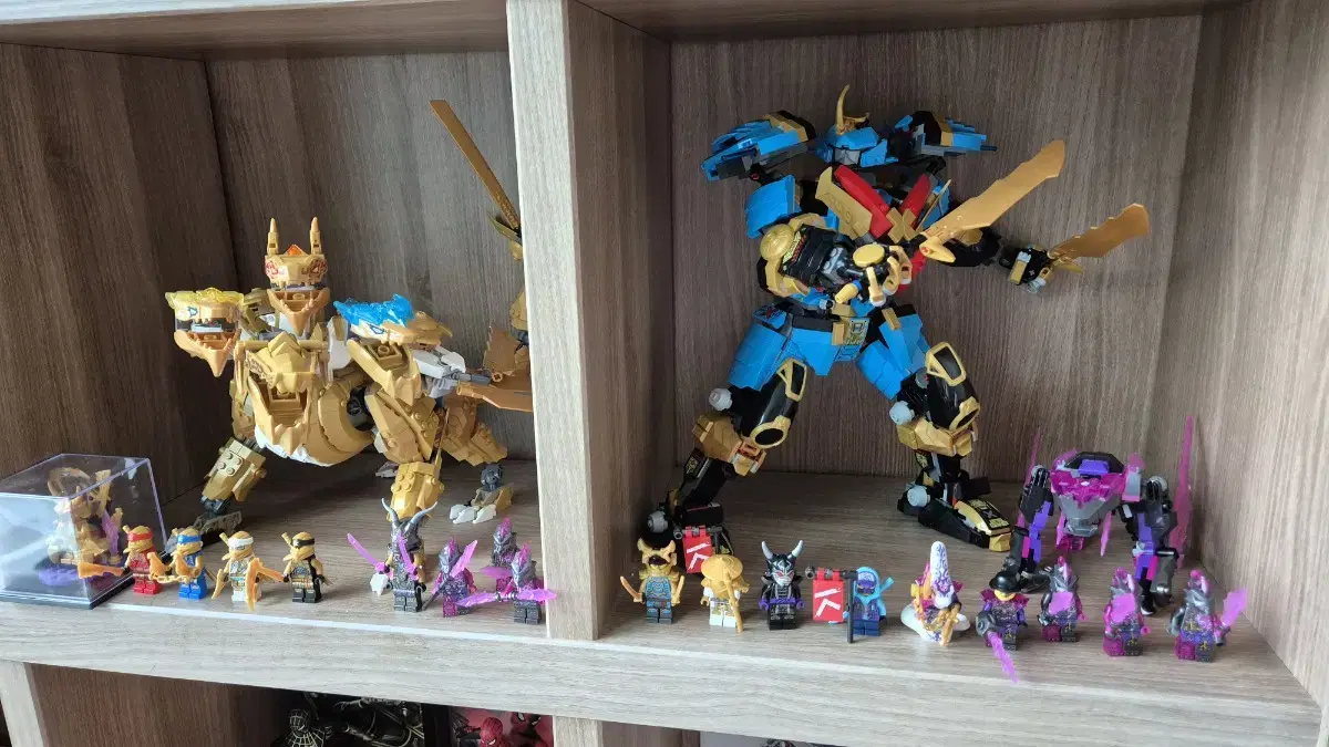 LEGO NINJAGO GoldUltra Dragon SamuraiXMechs For Sale!