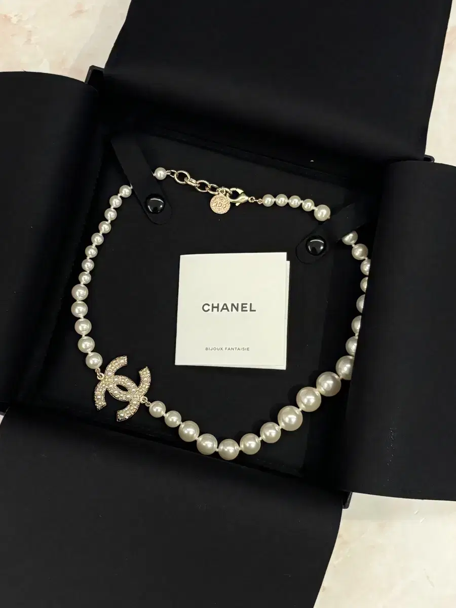 (100th anniversary necklace!!) Chanel pearl necklace new