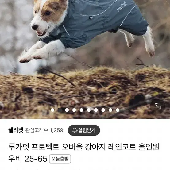 루카펫우비 루카펫 프로텍트 오버올 45사이즈 판매합니다