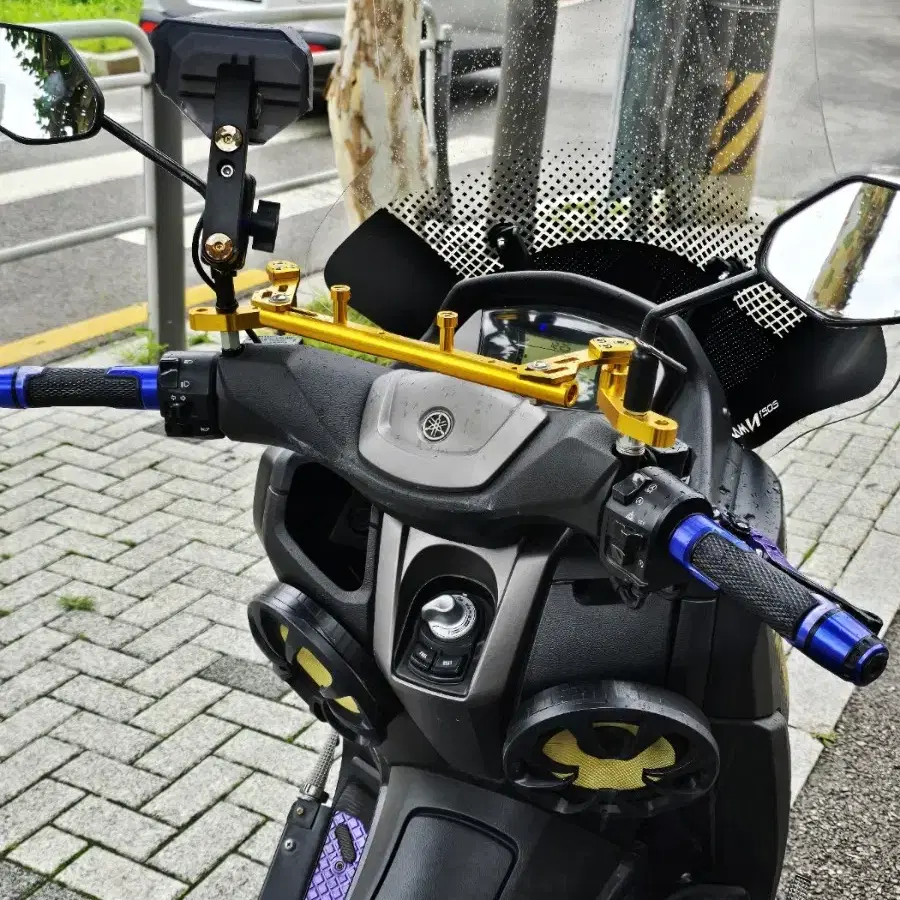 22년식 NMAX125 블랙 배달세팅 풀튜닝