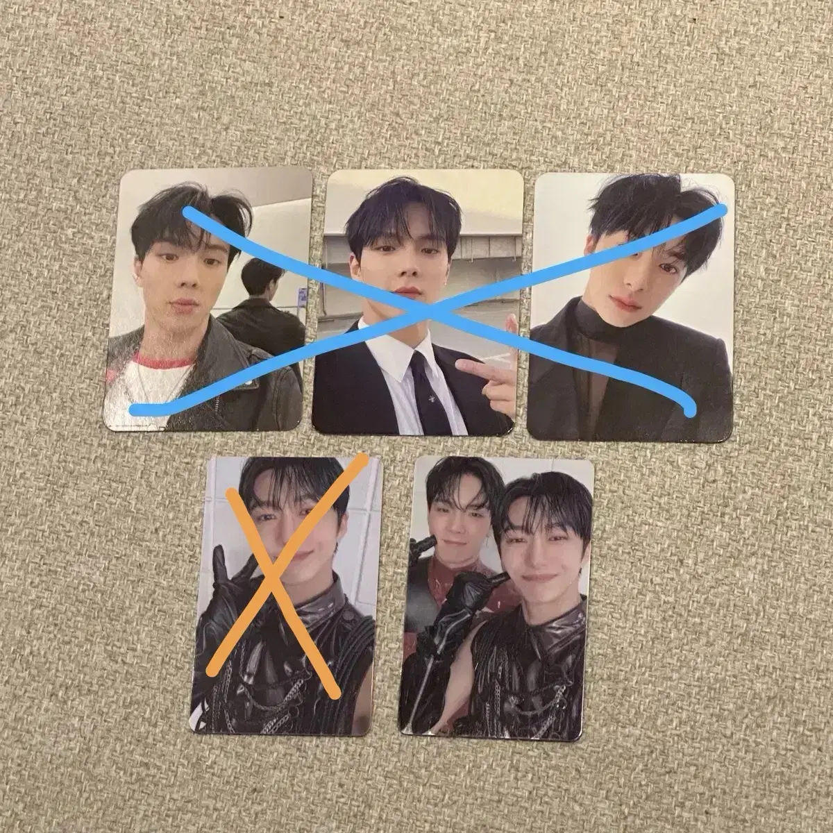 monsta x shownu hyungwon unit photocard