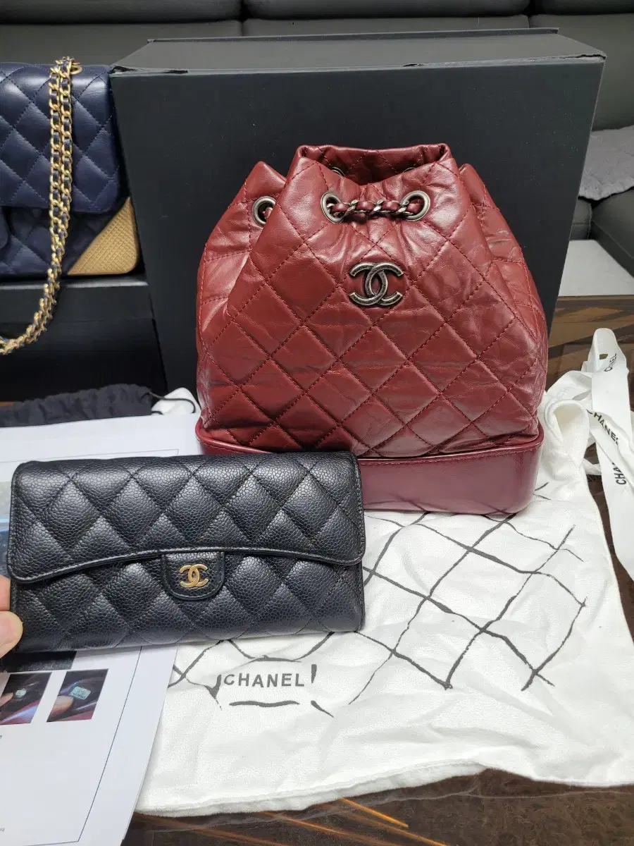 샤넬 가브리엘 백팩 지갑판완