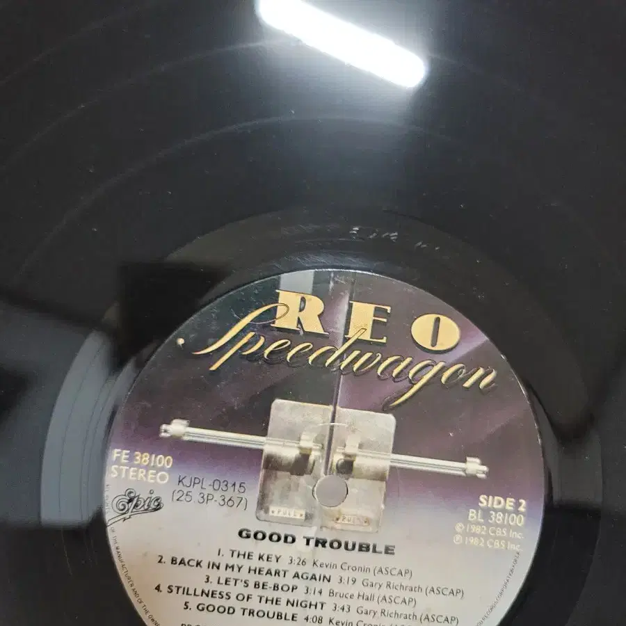 R.E.O SPEEDWAGON LP Keep The Fire Burnin