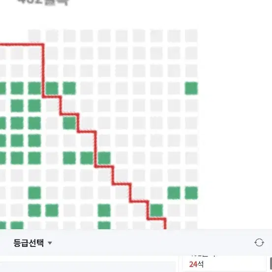 7월9일 기아vsLG 402블록 통로 4연석 급처