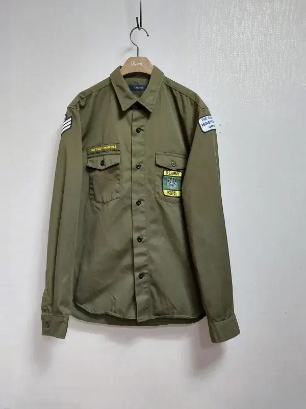 JapanVintage. Boy Scout Denim Shirt Men95