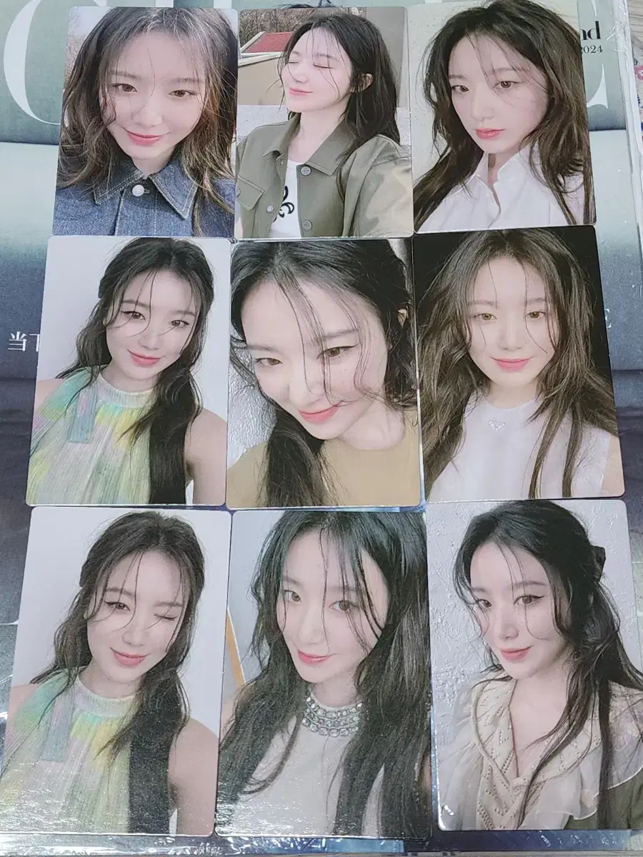 Gidles shuhua Magazine CHIC May issue photocard sell WTS