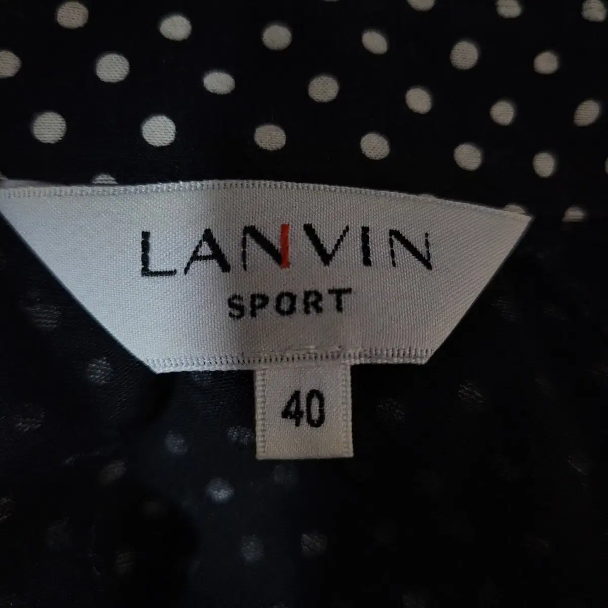 LANVIN 랑방 큐빅 로고  블라우스(무료배송)