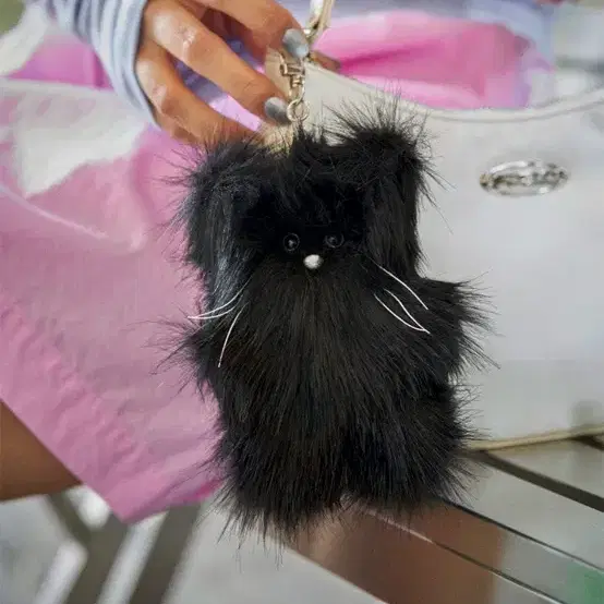 FAD Limited Edition Cat Keyring Black