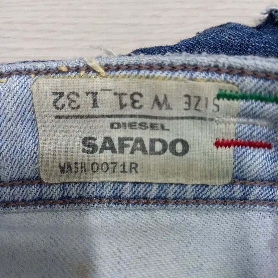 31 DIESEL Safado Italy 슬림일자 커스텀 31-352