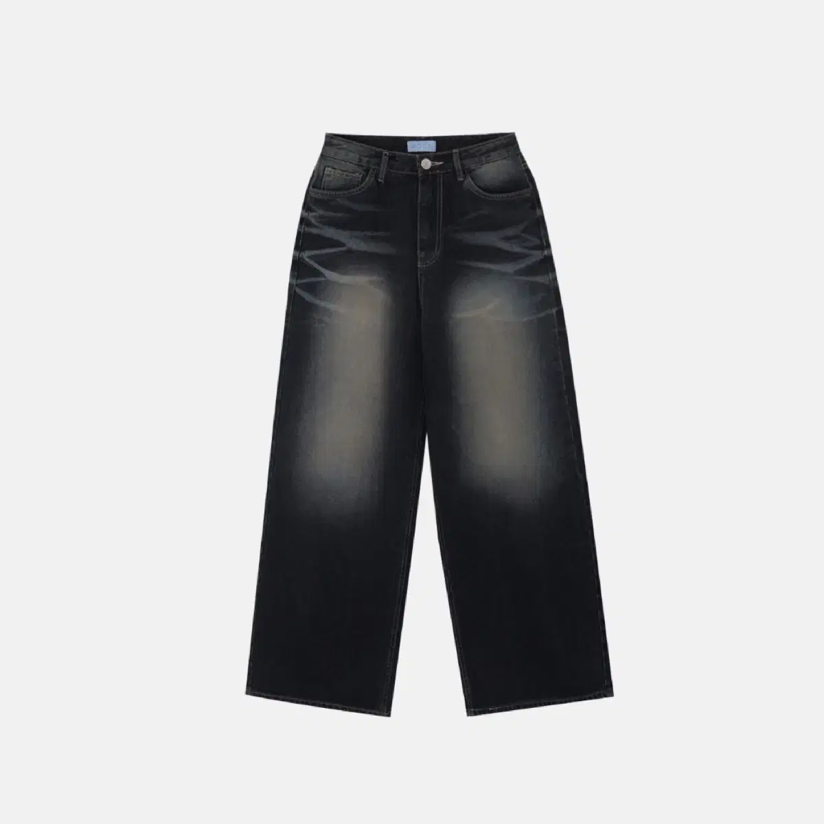 Men's Jeans Wide Denim Pants