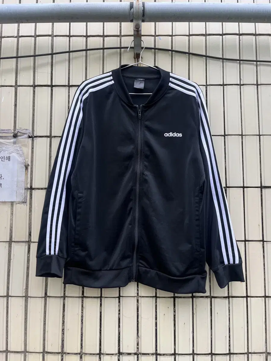 [3XL] Adidas Lettering Logo Three Stripe Jersey