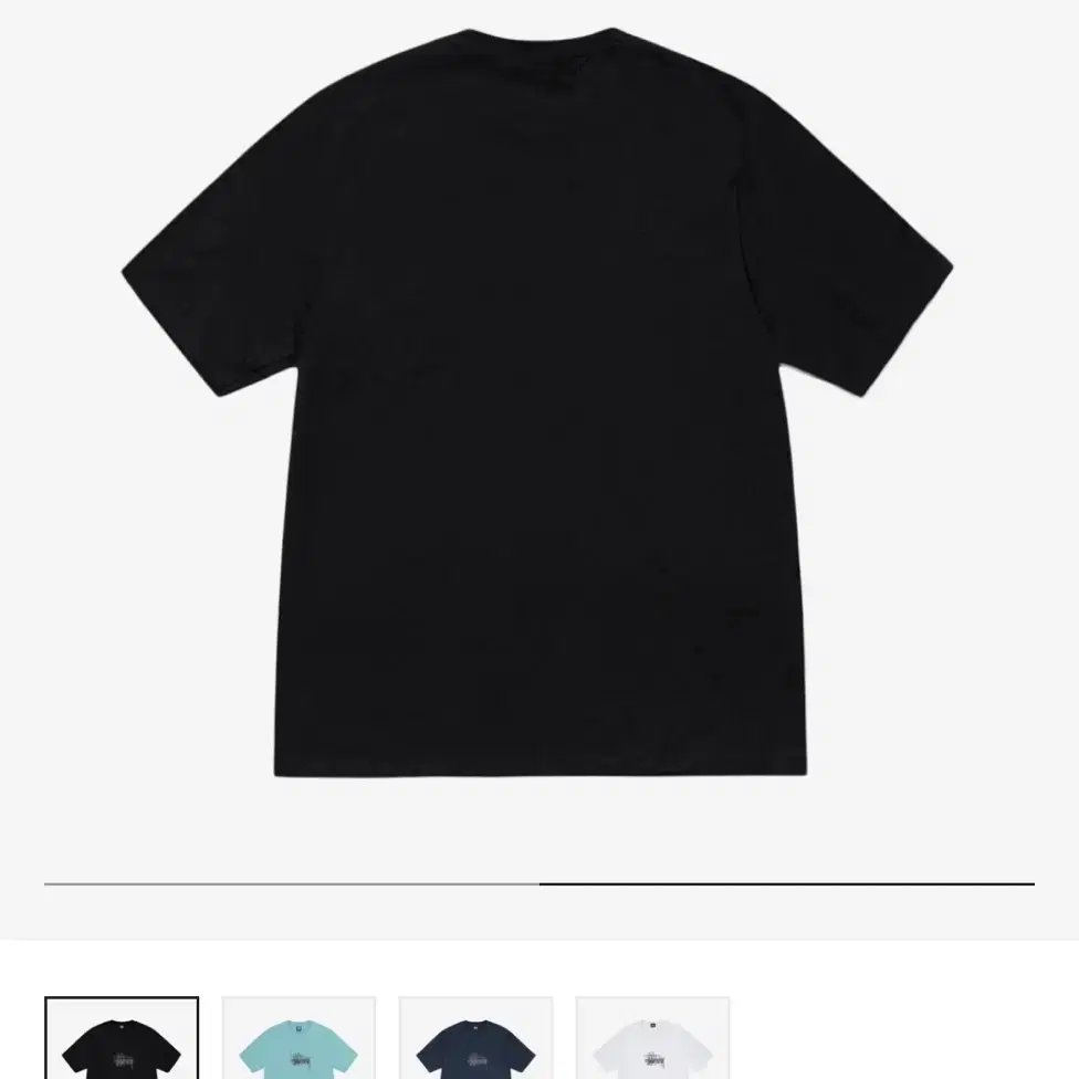 스투시 Stussy Refracted T-Shirt Black